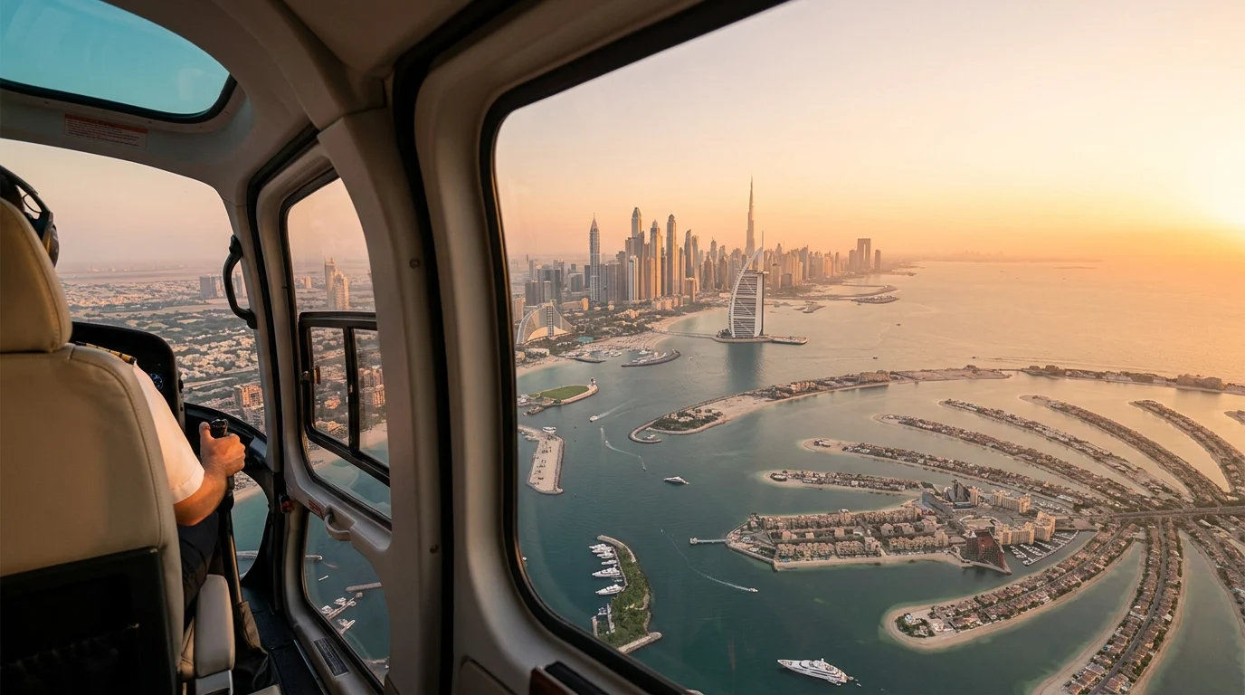 How Much Does a Private Helicopter Charter Cost in Dubai