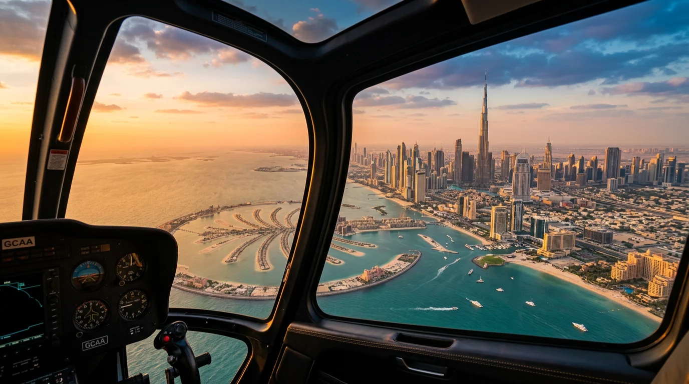 How to Book Private Helicopter Hire Dubai Flights