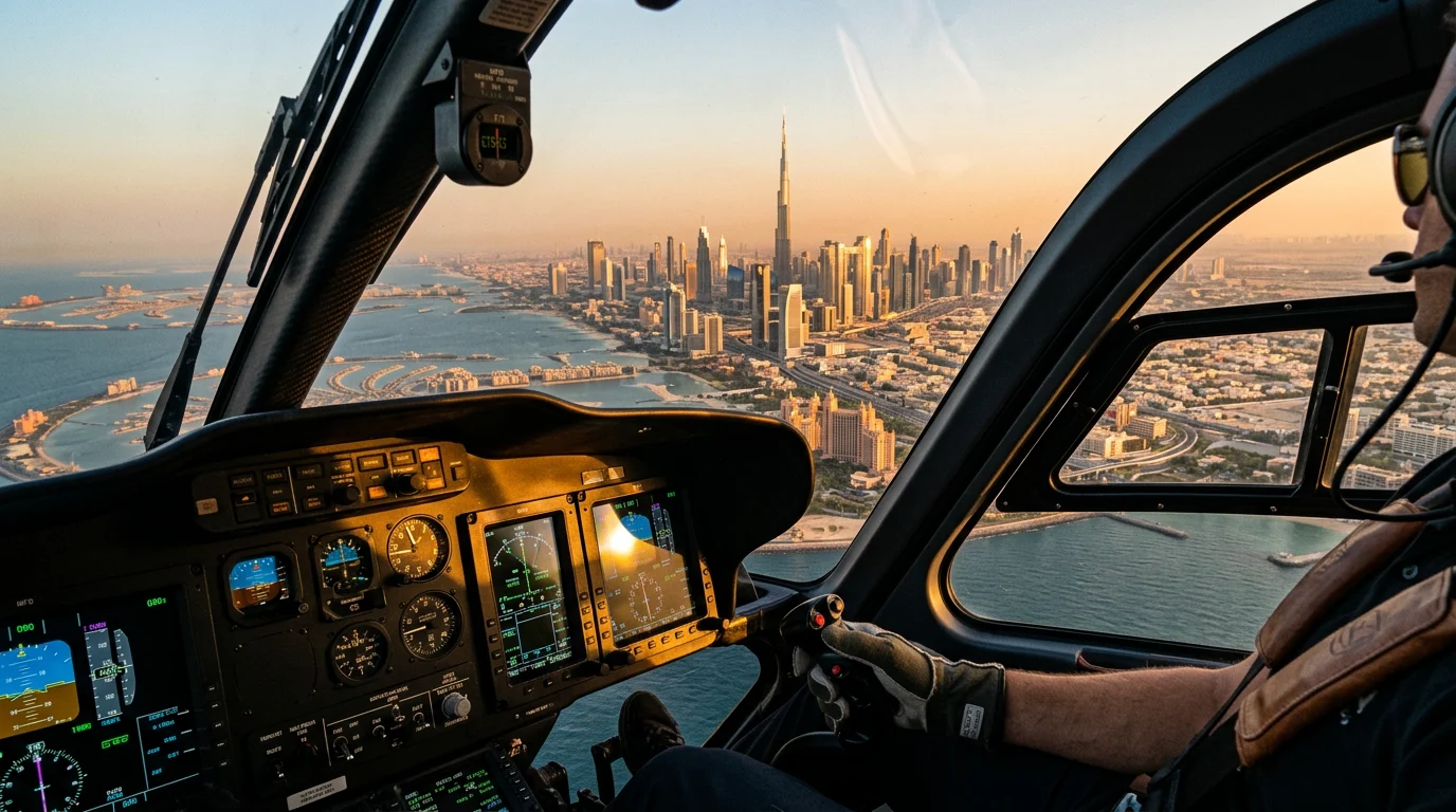 Private Helicopter Hire Dubai at Luxury Helicopter Tours Dubai