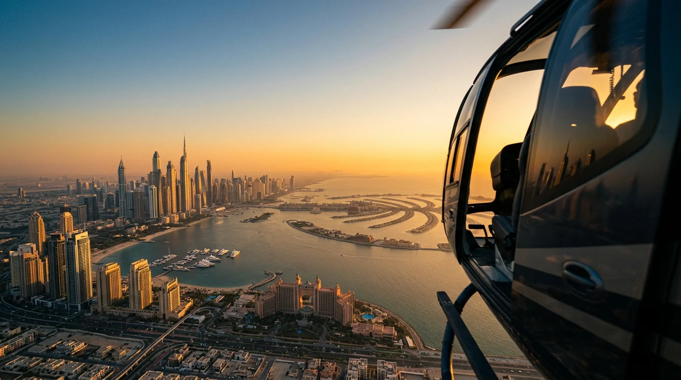 How to Arrange a Whole Helicopter Booking Dubai Flight