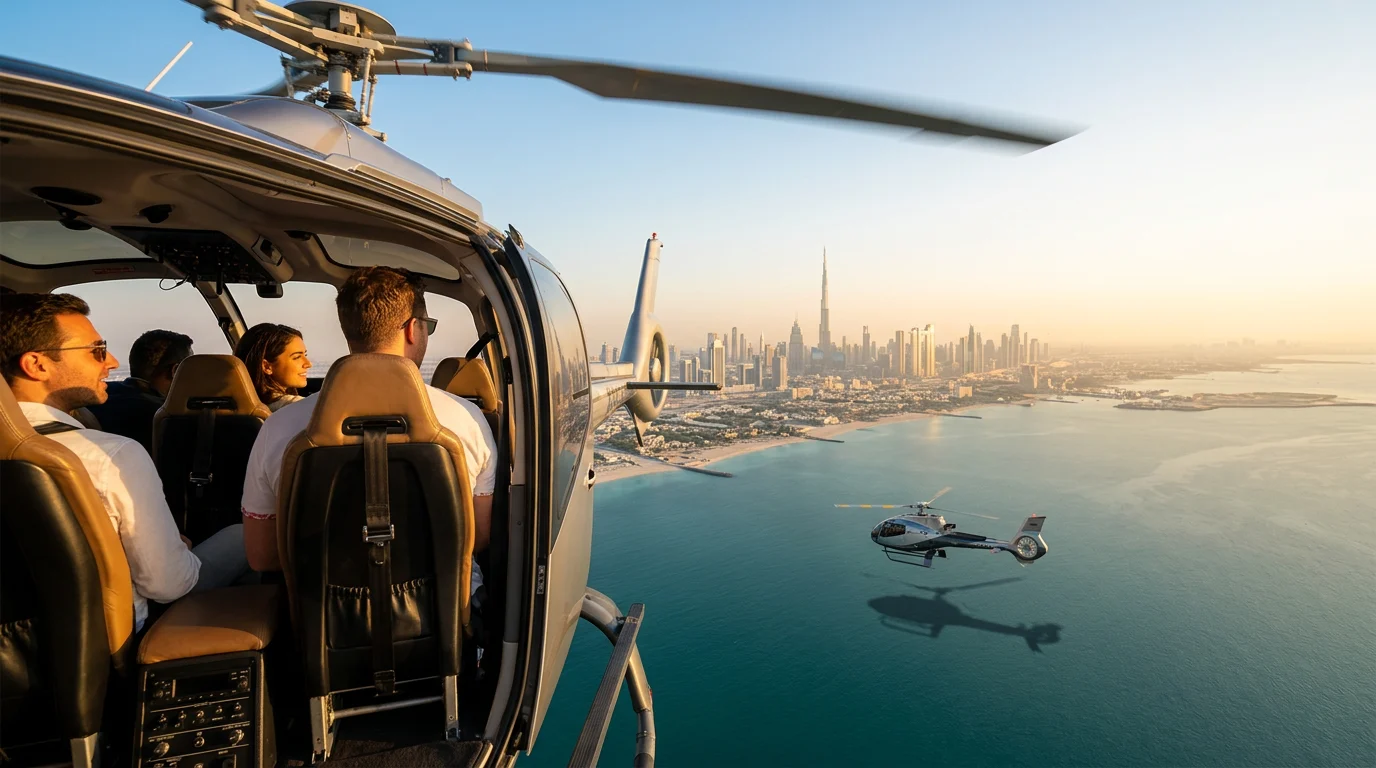 How to Plan a Dubai Helicopter Group Booking
