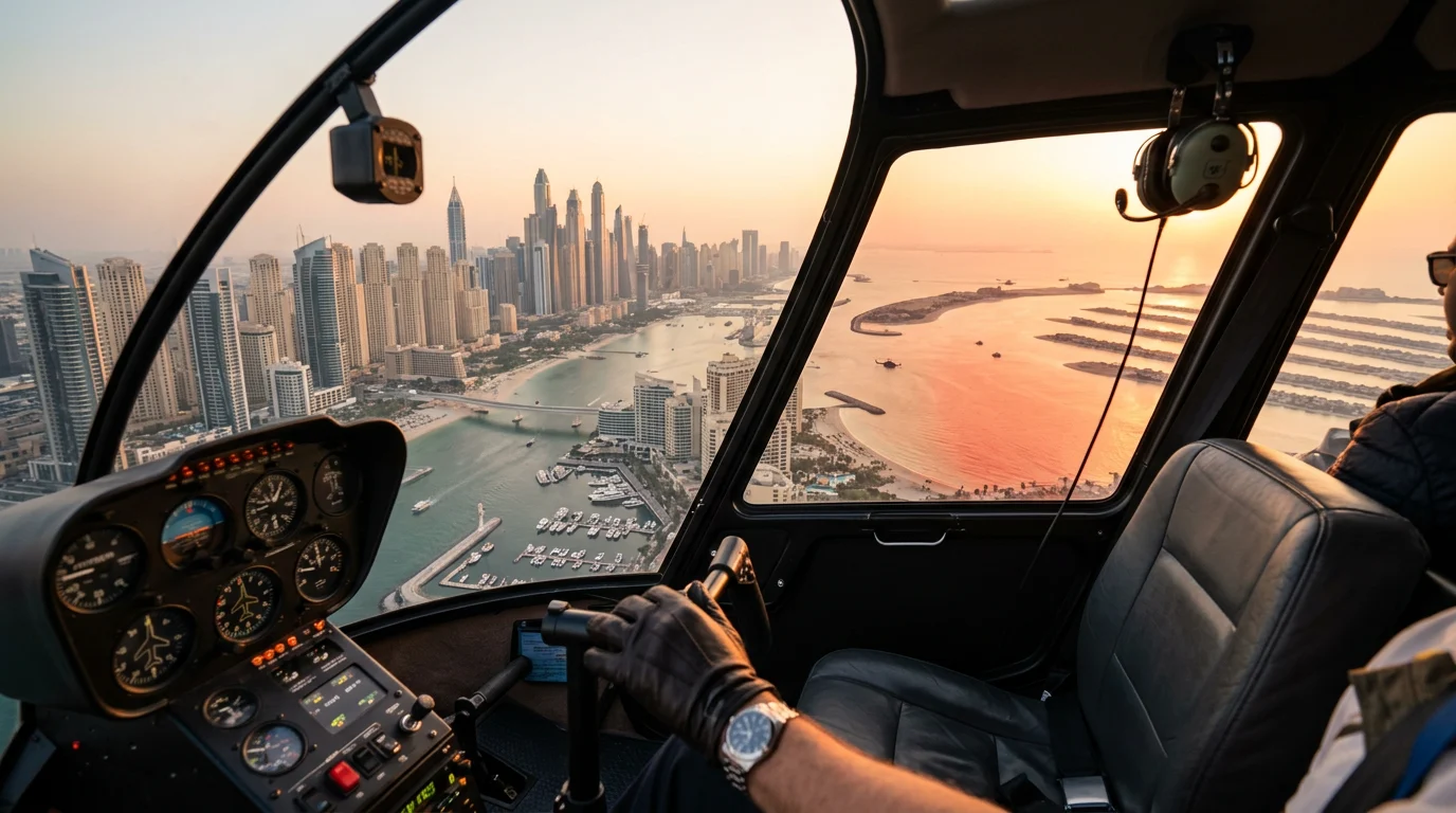 Helicopter Charter Cost Dubai at Luxury Helicopter Tours Dubai