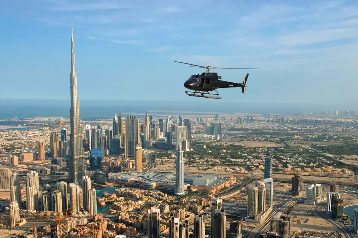 Helicopter Ride Dubai