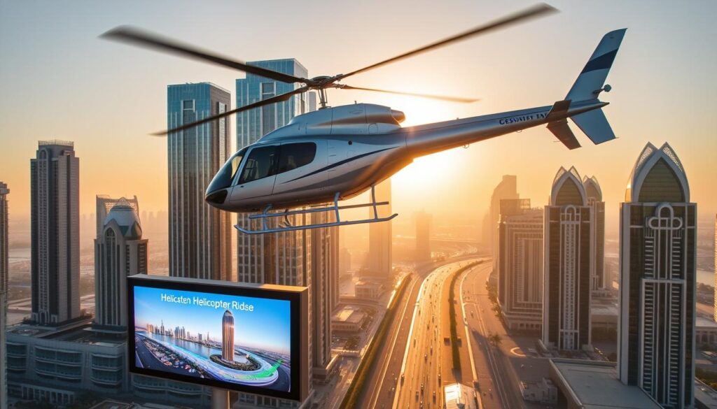 Helicopter Ride Booking Service in Business Bay, Dubai