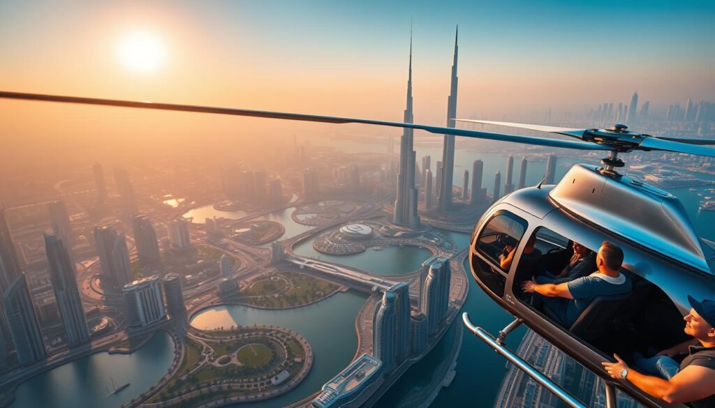 Helicopter Ride Booking Service in Damac Hills 2