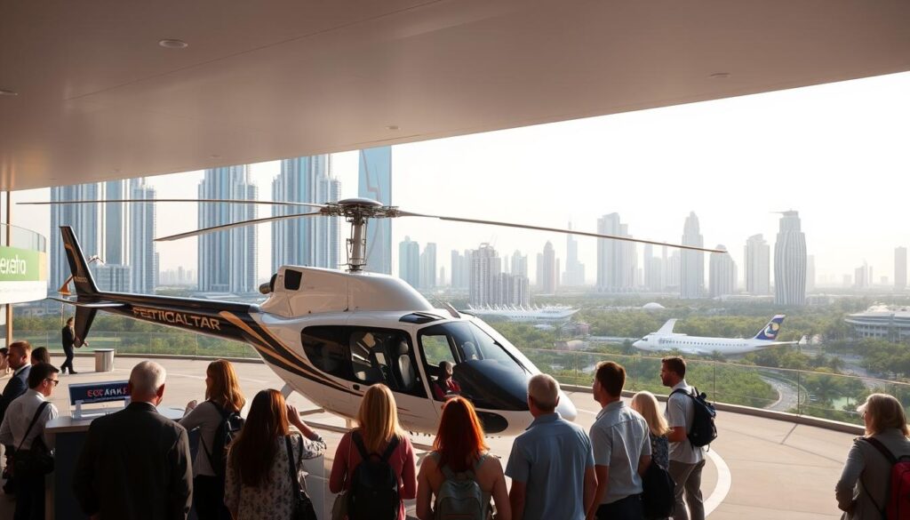 Helicopter Ride Booking Service in Dubai Festival City
