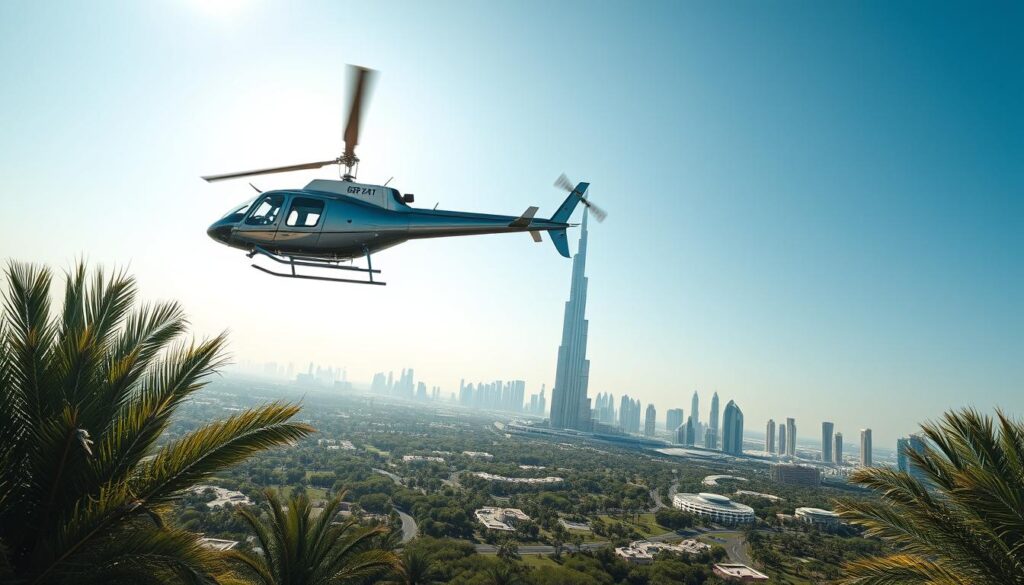 Helicopter Rides Near Dubai Hills Estate: Book Now