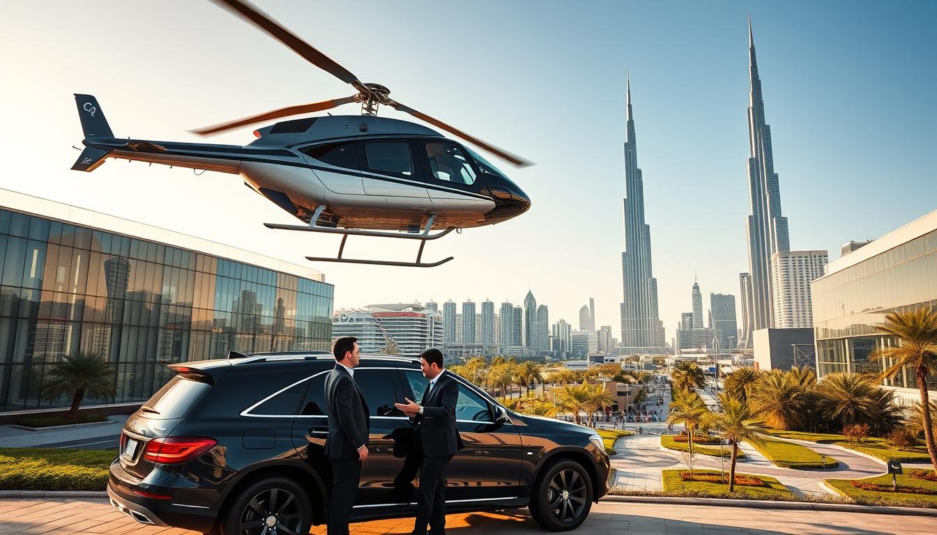 Helicopter ride booking service near Dubai Silicon Oasis